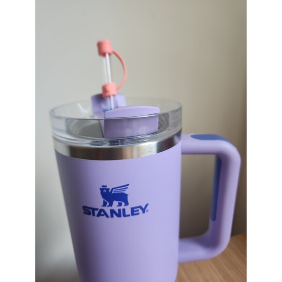 Stanley Purple Stainless Steel Tumbler 40oz w/ Straw - Picture 2 of 9
